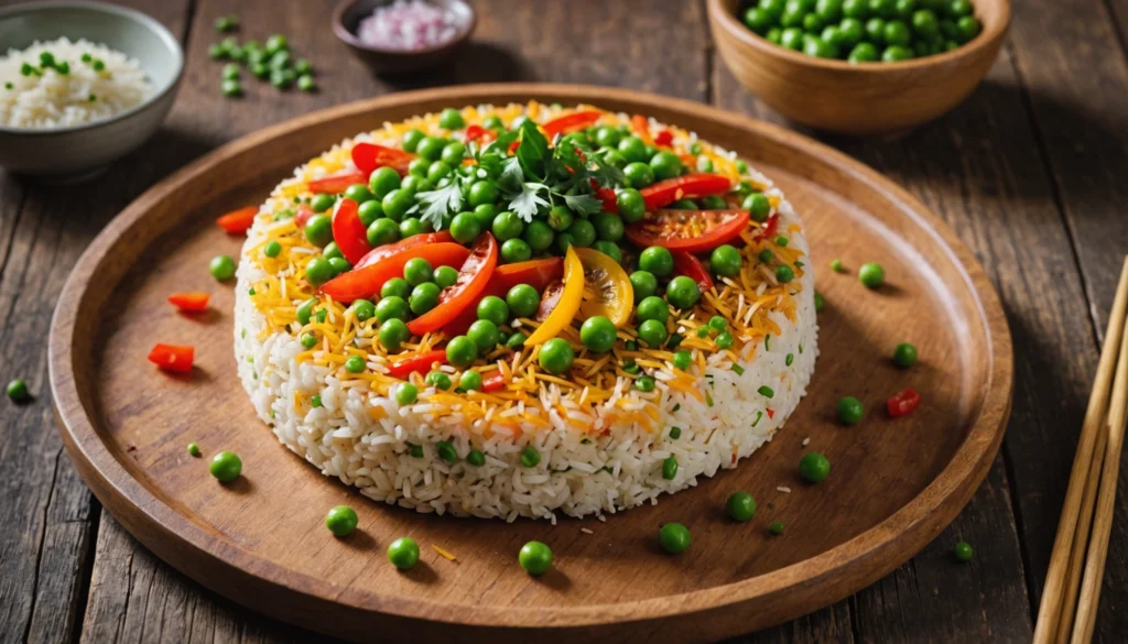 gateau de riz salé