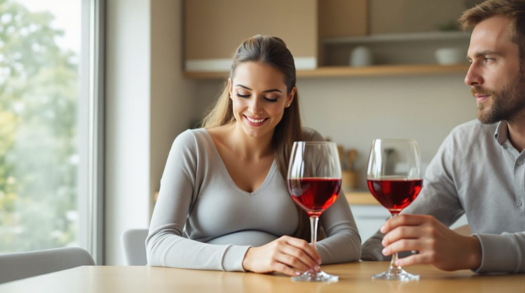 vin sans alcool femme enceinte